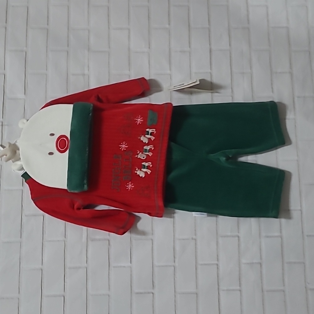 Vitamins Little boy's Christmas outfit. Infant sizes